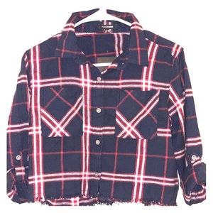 Plaid Crop Top